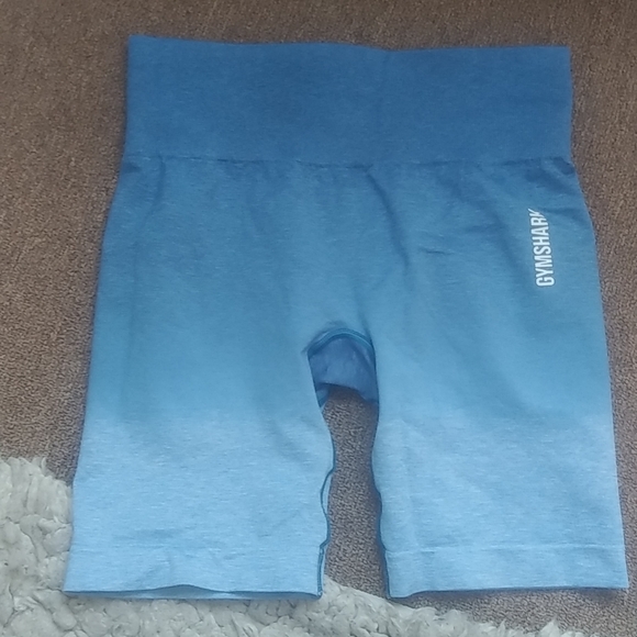 Gymshark Pants - Gymshark blue adapt ombre shorts
